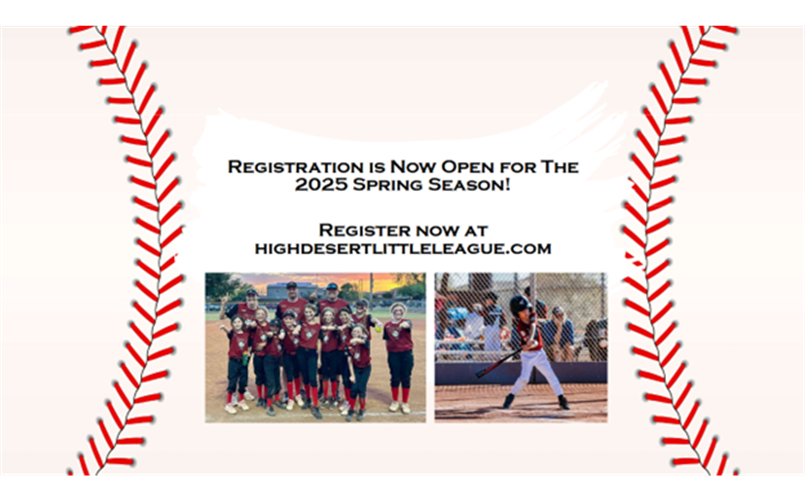 2025 Spring Registration